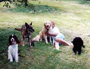 Ike, Roxy, Feli, Milo, Esmerelda